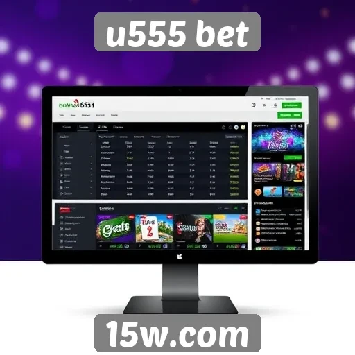 Acessibilidade e interface do usuário no u555 bet