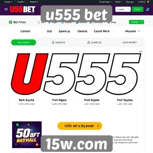 plataforma u555 bet traz promoções para novos usuários