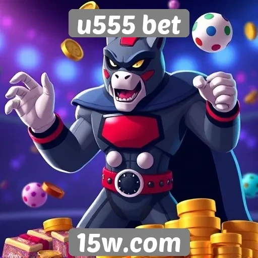 Variedade de jogos disponíveis na plataforma u555 bet